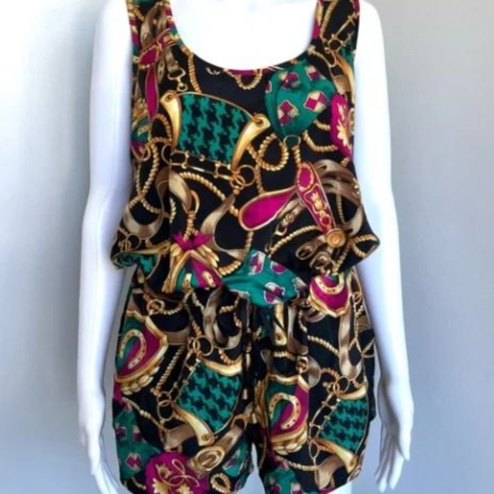 ASOS Graphic Women's Rompers 6 Crew neck sleeveless Reasonable offers welcomed!
